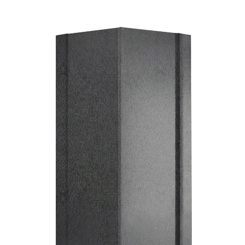 Конек домовидный плоский, КВАРЦ, RAL 7024 (2,0 м)