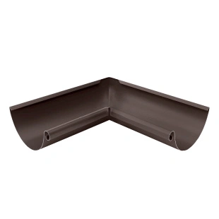Угол желоба внутренний PRO, RAL 8017, D125x90