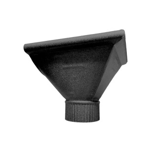 Воронка-угол наружная D120/90, RAL 9005, МАТ