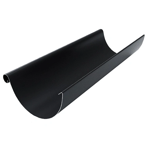 Желоб полукруглый PRO, RAL 9005, D125x90, 3 м. 