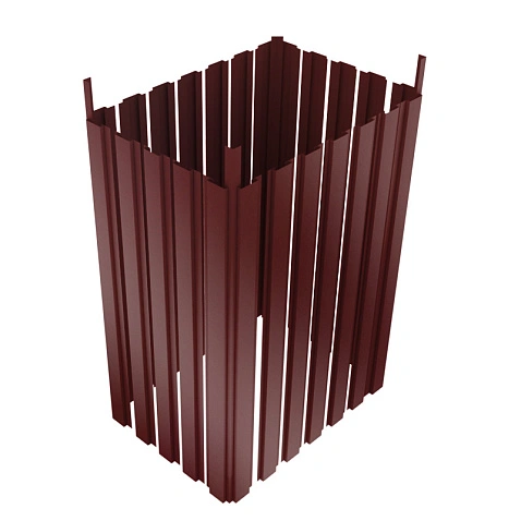 Панель модульной обшивки, ГЛЯНЕЦ, RAL 3005, 2,0 м.п.