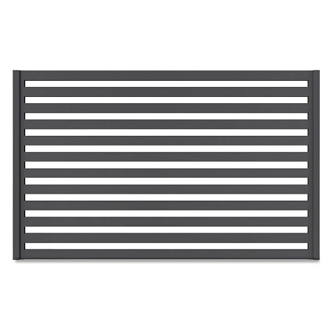 Забор Ранчо Classic 80, МАТ, RAL 7016