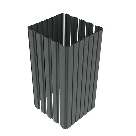 Панель модульной обшивки, МАТ, RAL 7016, 2,5 м.п.