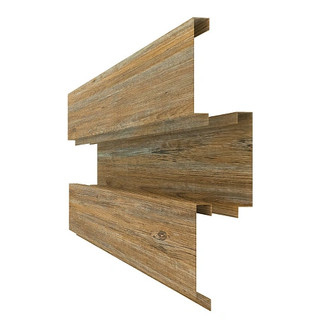 Забор Ранчо Dual, Античный дуб золотой