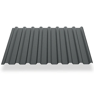 Профнастил МП20, МАТ, RAL7016, 0,5 мм, односторонний