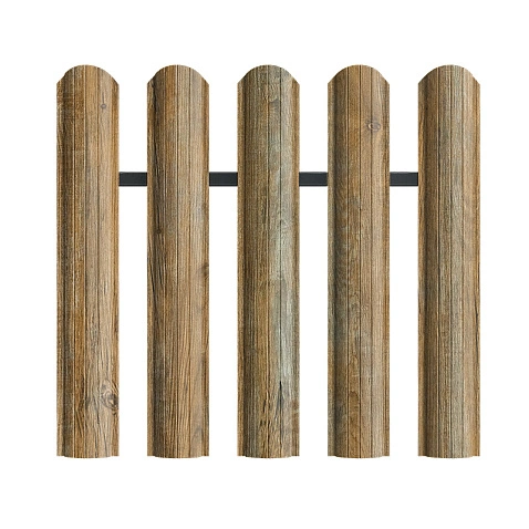 Штакетник Рубин ЭЛИТ, Античный дуб золотой, двусторонний