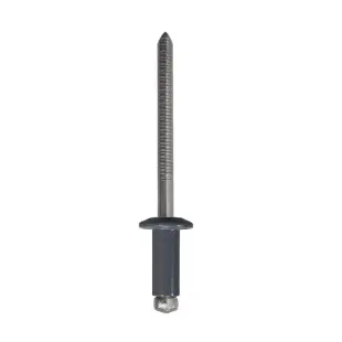 Заклепка вытяжная 4,8*12 алюминий/сталь RAL7024