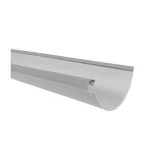 Желоб полукруглый 2м D120/90 RAL 7004 ExtraMatt