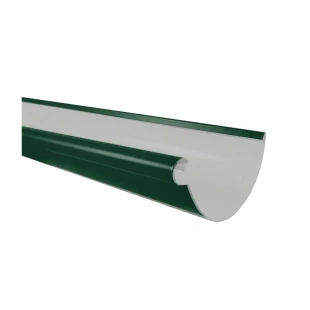 Желоб полукруглый 2м D120/90 RAL 6005, ГЛЯНЕЦ