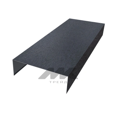 П-планка 20*20*20, RAL 7024, КВАРЦ, 2м.п.