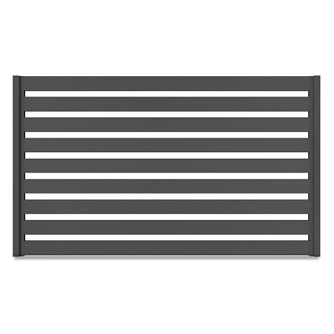 Забор Ранчо Classic 120, МАТ, RAL 7016